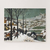 The Hunters in the Snow, Pieter Bruegel Puzzle (Horizontal)