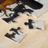 The Hunters in the Snow, Pieter Bruegel Puzzle (Seite)