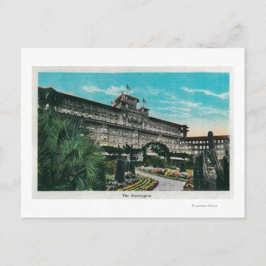 The Huntington Hotel and GroundsPasadena, CA Postkarte (Vorderseite)