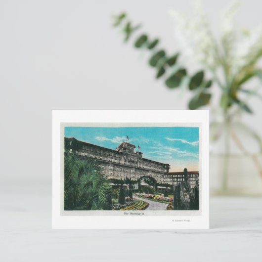 The Huntington Hotel and GroundsPasadena, CA Postkarte (Stehend Vorderseite)