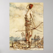 The Huntress Diana Poster (Vorne)