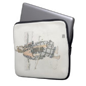 The Huntress (von Ann Macbeth) Laptopschutzhülle (Vorderseite Links)