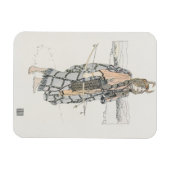 The Huntress (von Ann Macbeth) Magnet (Horizontal)