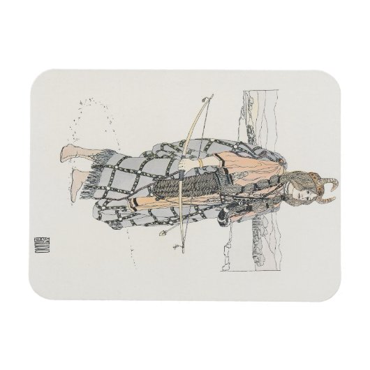 The Huntress (von Ann Macbeth) Magnet (Horizontal)