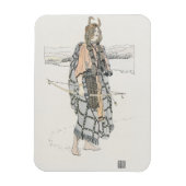 The Huntress (von Ann Macbeth) Magnet (Vertikal)