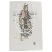 The Huntress (von Ann Macbeth) Mittlere Geschenktüte (Vorderseite)