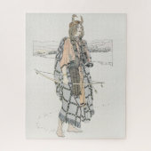 The Huntress (von Ann Macbeth) Puzzle (Vertikal)