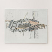 The Huntress (von Ann Macbeth) Puzzle (Horizontal)