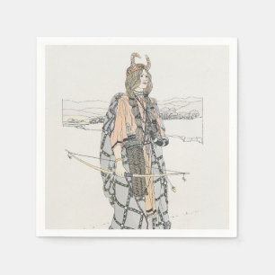 The Huntress (von Ann Macbeth) Serviette