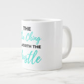 The Hustle 2 Jumbo-Tasse (Vorderseite Rechts)