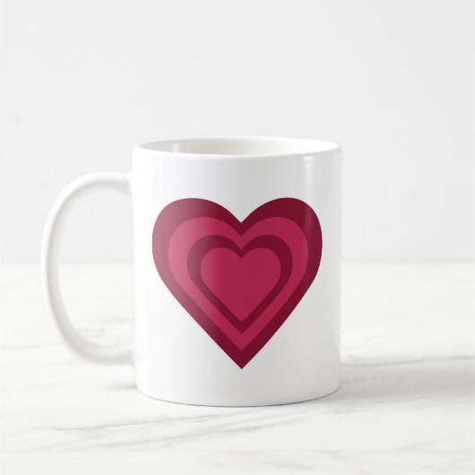 The hypnotising heart mug kaffeetasse (Links)