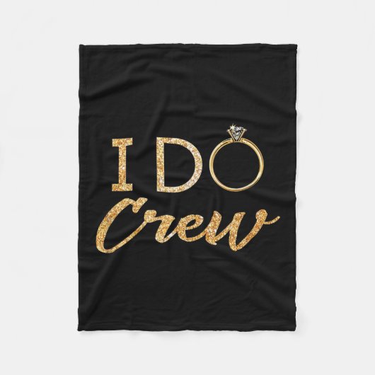 The I Do Crew  Fleecedecke (Vorderseite)
