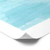 "THE ICE CHIEF" Polar Bear & Totem Pole Art Poster (Ecke)