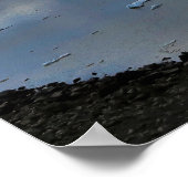 The Iceberg Lagoon Poster (Ecke)