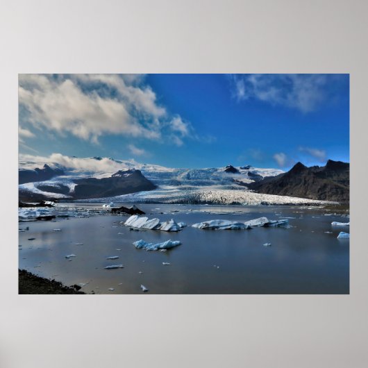 The Iceberg Lagoon Poster (Vorne)