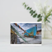 The Icelandic Harvester - Customized Postkarte (Stehend Vorderseite)