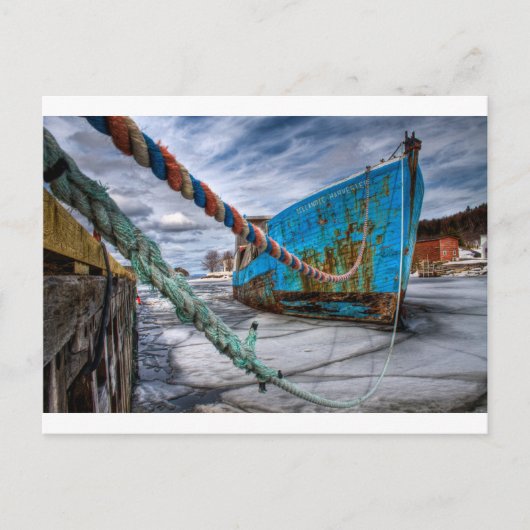 The Icelandic Harvester - Customized Postkarte (Vorderseite)