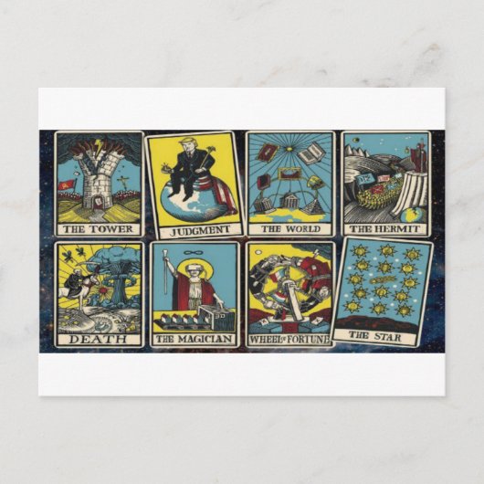 THE ILLUMINATI CARD GAME POSTKARTE (Vorderseite)