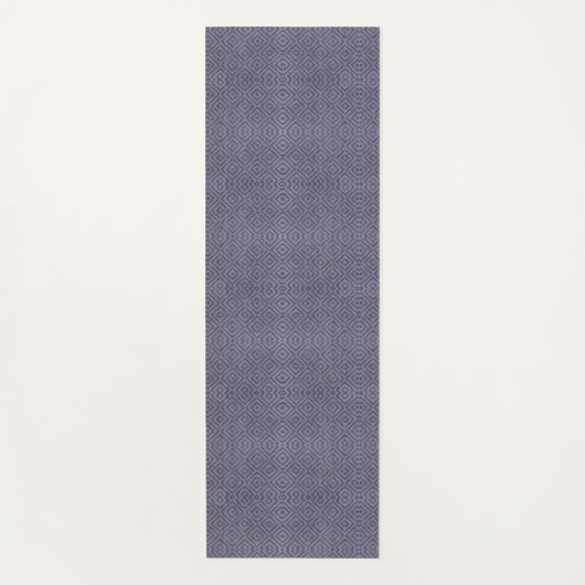 The image shows two rectangular patterns  yogamatte (Vorderseite)