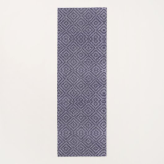 The image shows two rectangular patterns  yogamatte (Rückseite)