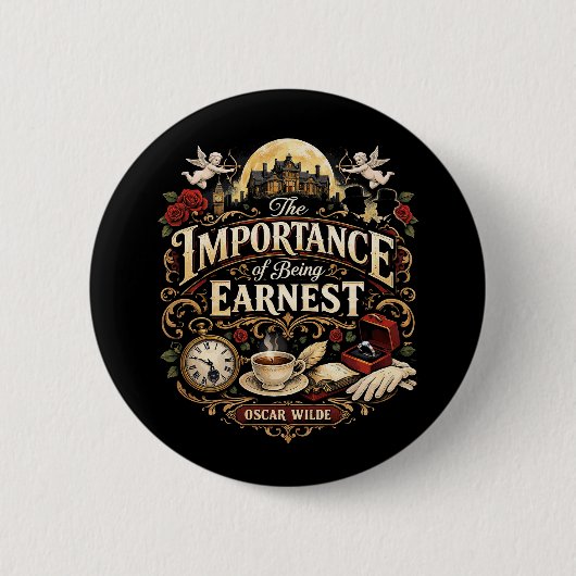 The Importance of Being Earnest Button (Vorderseite)