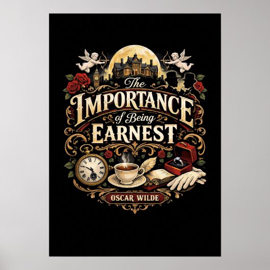 The Importance of Being Earnest Poster (Vorne)