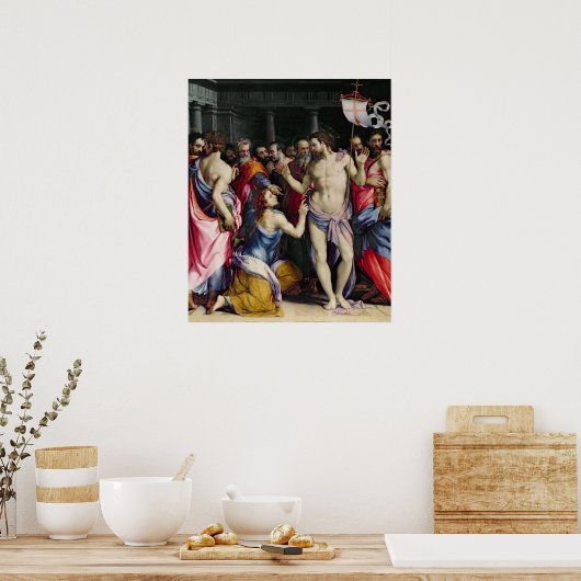 The Incredulity of St. Thomas, c.1547 Poster (Küche)