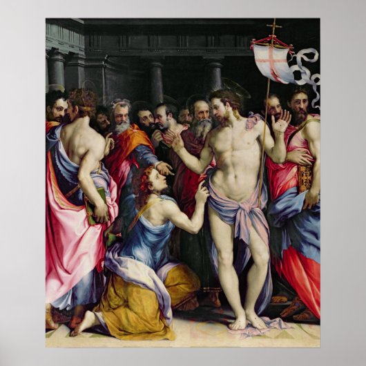 The Incredulity of St. Thomas, c.1547 Poster (Vorne)