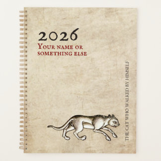 The Independent Cat's Planner Planer