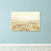 The Indian Ball Game, c.1832 Leinwanddruck (Insitu (Holzboden))