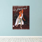 "The Indian" - Red Feather, Chief of the Leinwanddruck (Insitu (Holzboden))