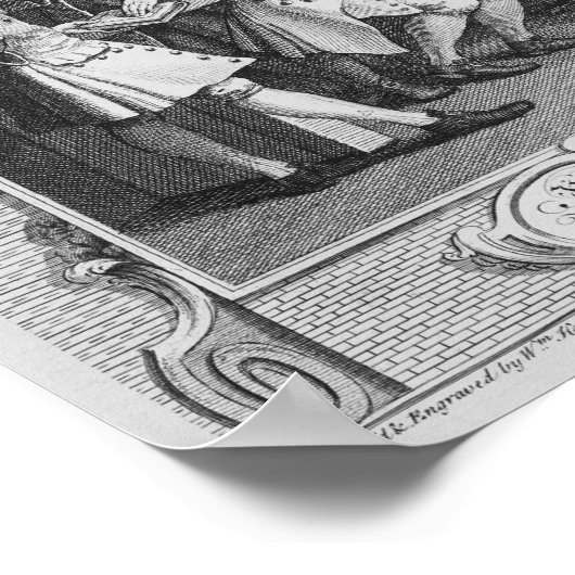 The Industrious 'Prentice Alderman of London Poster (Ecke)