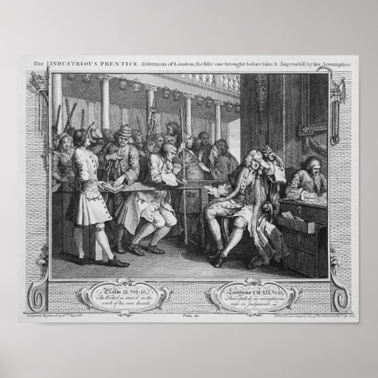 The Industrious 'Prentice Alderman of London Poster (Vorne)