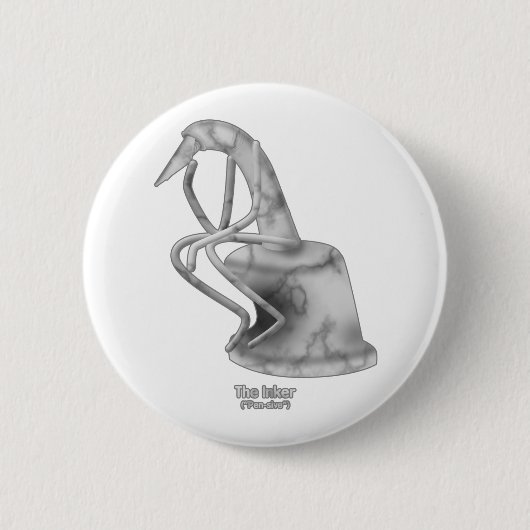 The Inker ("Pen-sive") - Button (Vorderseite)