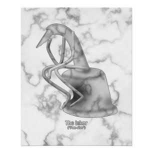 The Inker ("Pen-sive") - Poster