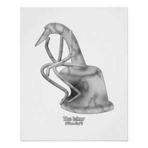 The Inker ("Pen-sive") - Poster
