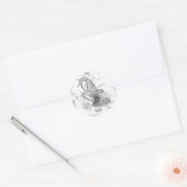 The Inker ("Pen-sive") - Runder Aufkleber (Umschlag)