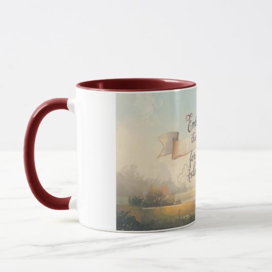 The Inspirational Quote mug Tasse (Links)