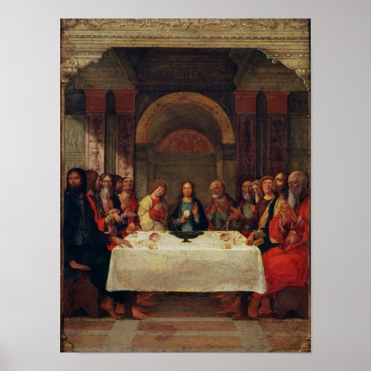 The Institution of the Eucharist, c.1490 Poster (Vorne)