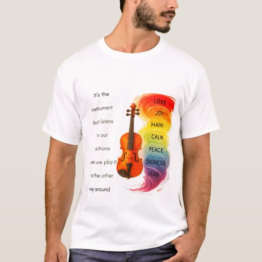 The Instrument That Listens T-Shirt (Vorderseite)