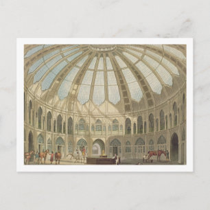 The Interior of the Stability, from 'Views of The  Postkarte