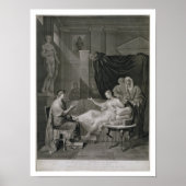The Interview of Augustus and Cleopatra, engraved Poster (Vorne)