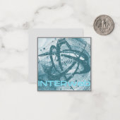 The INTERweb - a congregation of nodes Mitteilungskarte (Vorderseite/Rückseite Beispiel)