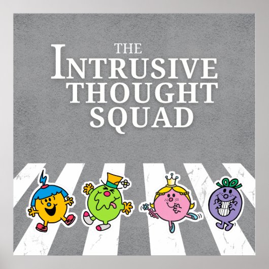 The Intrusive Thought Squad Poster (Vorne)