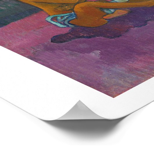 "THE INVOCATION 1903" PAUL GAUGUIN POSTER (Ecke)