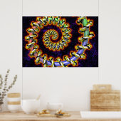 The Inward Spiral, I Poster (Küche)