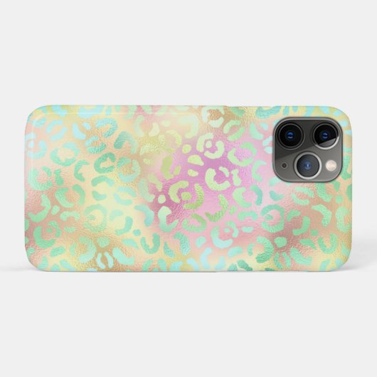 The Iridescent Leopard Series Design 2 Case-Mate iPhone Hülle (Rückseite (Horizontal))