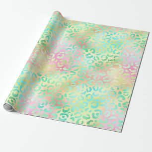 The Iridescent Leopard Series Design 2 Geschenkpapier