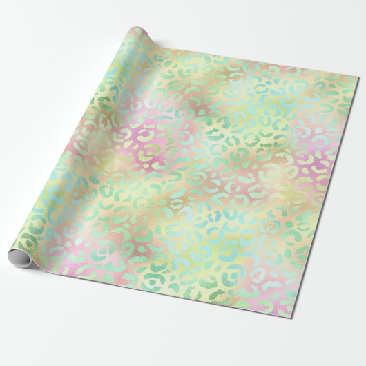 The Iridescent Leopard Series Design 2 Geschenkpapier (Ungerollt)