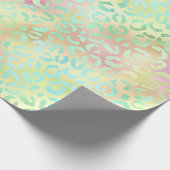 The Iridescent Leopard Series Design 2 Geschenkpapier (Ecke)